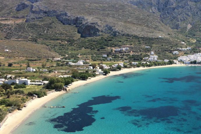 Aegiali beach Amorgos